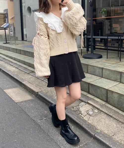 mal.レレレ　カフネカーディガン ボレロ・カーディガン / BOLERO・CARDIGAN – re'kaene