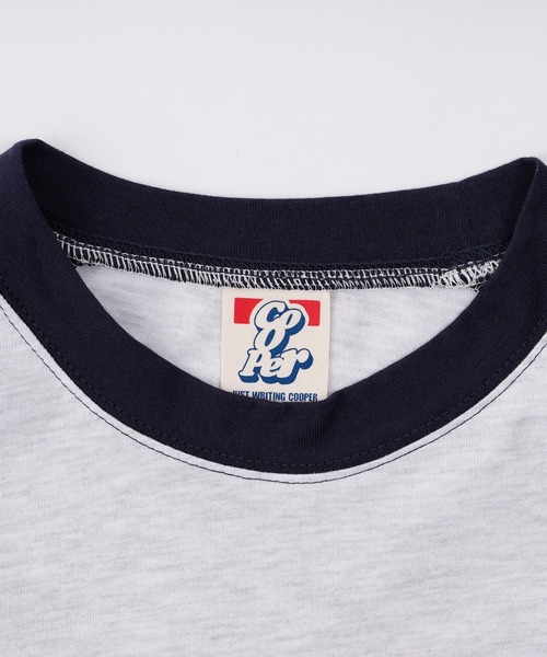 WHO'S WHO gallery（フーズフーギャラリー）の「COOPER FACTラグラン刺繍TEE（Tシャツ/カットソー・メンズ・ブラック/ネイビー/グリーン・FREE）」の5枚目の写真