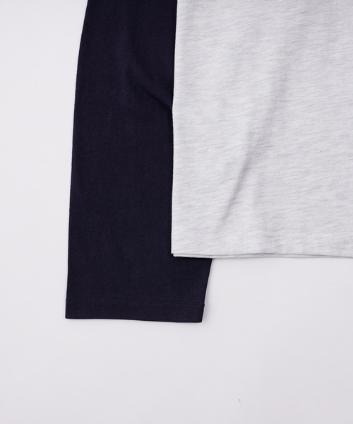 WHO'S WHO gallery（フーズフーギャラリー）の「COOPER FACTラグラン刺繍TEE（Tシャツ/カットソー・メンズ・ブラック/ネイビー/グリーン・FREE）」の4枚目の写真