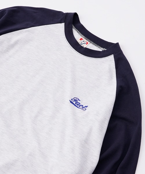 WHO'S WHO gallery（フーズフーギャラリー）の「COOPER FACTラグラン刺繍TEE（Tシャツ/カットソー・メンズ・ブラック/ネイビー/グリーン・FREE）」の22枚目の写真