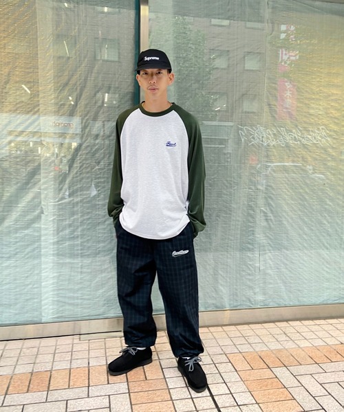 WHO'S WHO gallery（フーズフーギャラリー）の「COOPER FACTラグラン刺繍TEE（Tシャツ/カットソー・メンズ・ブラック/ネイビー/グリーン・FREE）」の16枚目の写真