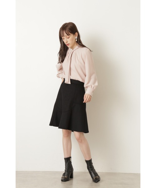 JILL STUART(ジルスチュアート)の「◆エルダパールブラウス(シャツ/ブラウス・レディース・ピンク/ホワイト/ブラック・MEDIUM/SMALL)」の12枚目の写真