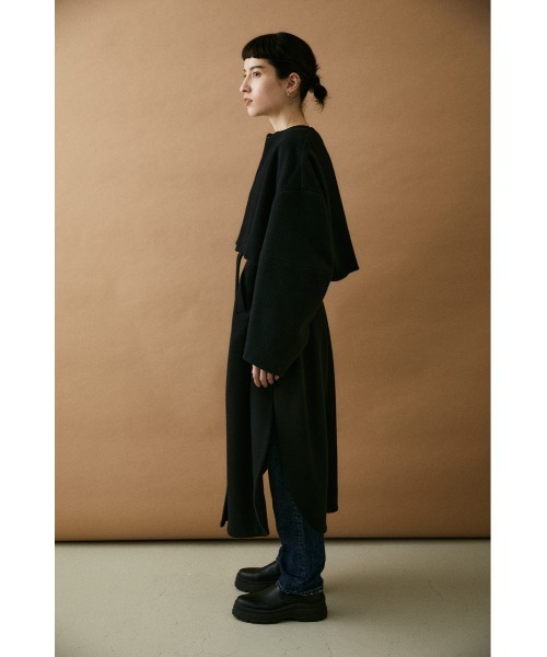 BLACK BY MOUSSY（ブラックバイマウジー）の「fly front coat(フライ 