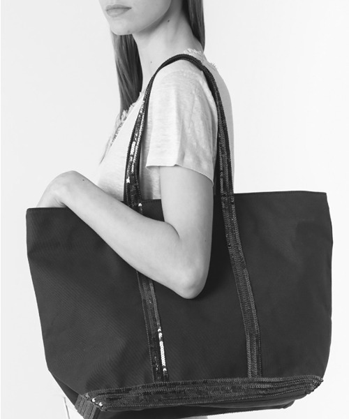 vanessabruno(ヴァネッサブリューノ)の「CABAS MOY+ZIPPE(トートバッグ・レディース・ボルドー/ブラウン/ピンク/ゴールド・FREE)」の6枚目の写真