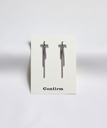 Confirm / コンファーム チェーンイヤリング