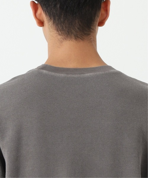 SAVE KHAKI UNITED(セーブカーキユナイテッド)の「SKU L/S THERMAL POINTELLE CREW(Tシャツ/カットソー・メンズ・ダークグリーン/ブラック/チョコ/クリアブルー・MEDIUM/LARGE/X-LARGE)」の17枚目の写真