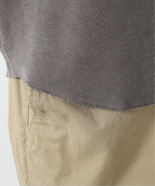 SAVE KHAKI UNITED(セーブカーキユナイテッド)の「SKU L/S THERMAL POINTELLE CREW(Tシャツ/カットソー・メンズ・ダークグリーン/ブラック/チョコ/クリアブルー・MEDIUM/LARGE/X-LARGE)」の12枚目の写真