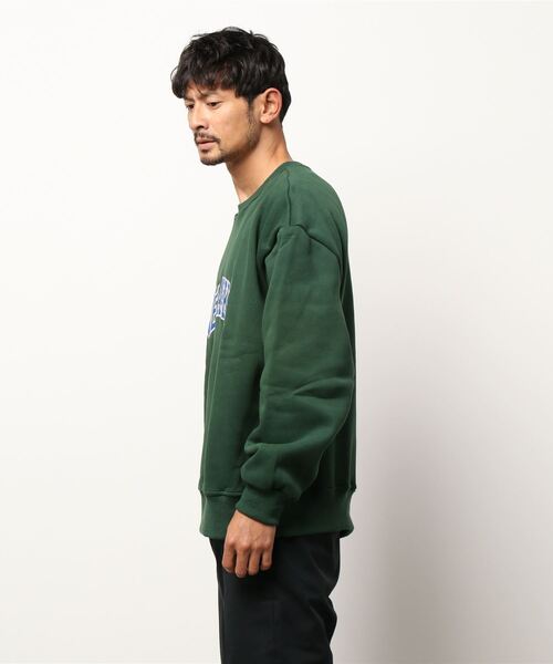 CPCM（シーピーシーエム）の「NEBRASKA裏起毛クルーネックスウェット（スウェット・メンズ・パープル/ブラウン/グレー/グリーン・MEDIUM/LARGE）」の6枚目の写真