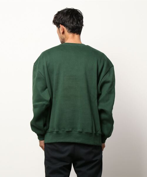 CPCM（シーピーシーエム）の「NEBRASKA裏起毛クルーネックスウェット（スウェット・メンズ・パープル/ブラウン/グレー/グリーン・MEDIUM/LARGE）」の5枚目の写真