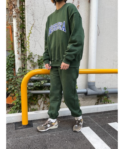 CPCM（シーピーシーエム）の「NEBRASKA裏起毛クルーネックスウェット（スウェット・メンズ・パープル/ブラウン/グレー/グリーン・MEDIUM/LARGE）」の21枚目の写真