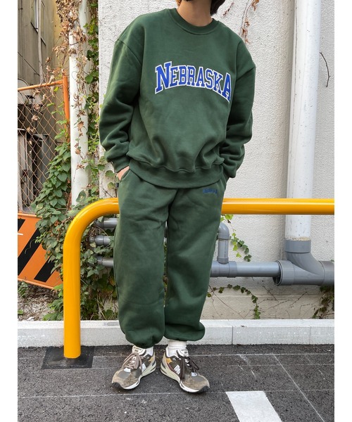 CPCM（シーピーシーエム）の「NEBRASKA裏起毛クルーネックスウェット（スウェット・メンズ・パープル/ブラウン/グレー/グリーン・MEDIUM/LARGE）」の22枚目の写真