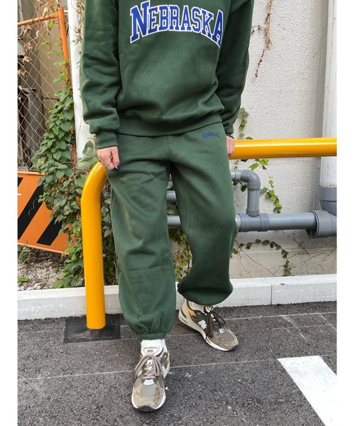 CPCM（シーピーシーエム）の「NEBRASKA裏起毛クルーネックスウェット（スウェット・メンズ・パープル/ブラウン/グレー/グリーン・MEDIUM/LARGE）」の19枚目の写真