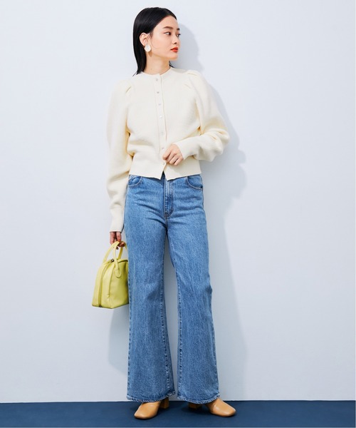 ADAM ET ROPE'(アダムエロペ)の「2WAYパワショルカーディガン(カーディガン/ボレロ・レディース・キナリ/ブラック/グリーン・FREE)」の14枚目の写真