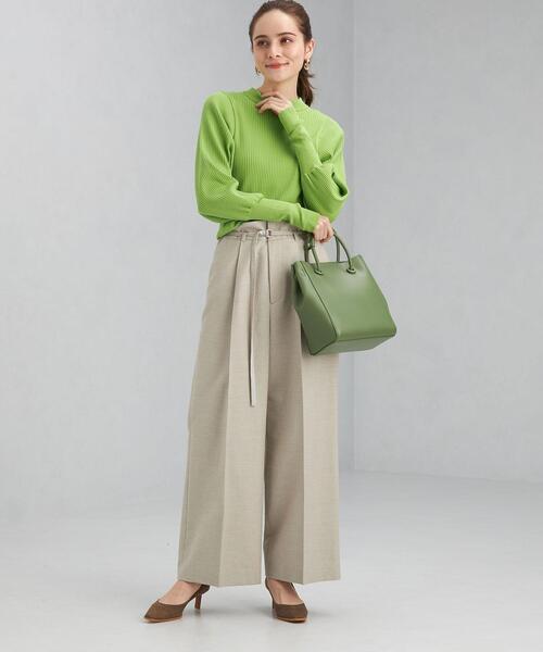 グリーンレーベルリラクシング　3ピース　オリーブ　ダブル　サイズ36(S) green label relaxing（グリーンレーベルリラクシング）の