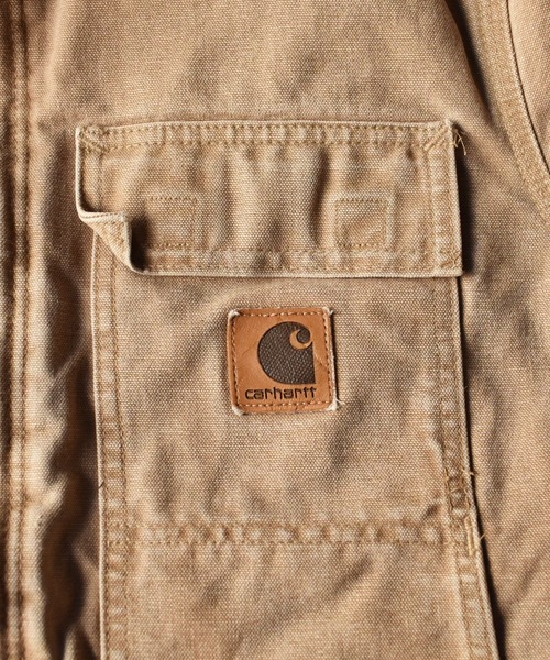 Carhartt(カーハート)の「【ヴィンテージ古着】Carhartt/カーハート トラディショナルコート(ブルゾン・メンズ・ブラウン・X-LARGE)」の4枚目の写真