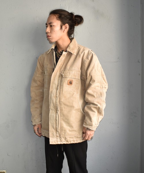 Carhartt(カーハート)の「【ヴィンテージ古着】Carhartt/カーハート トラディショナルコート(ブルゾン・メンズ・ブラウン・X-LARGE)」の3枚目の写真