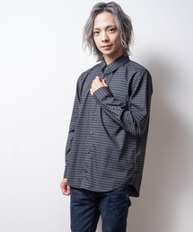garsonwave（ギャルソンウェーブ）の「日本製アーガイル柄プリントレギュラーカラーシャツ(GW)（シャツ/ブラウス・メンズ）」