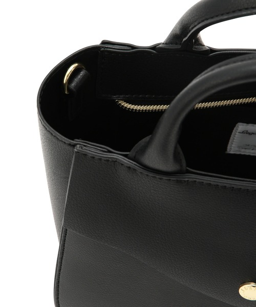 Legato Largo（レガートラルゴ）の「【Legato Largo】かるいかばんミニショルダーバッグ（ショルダーバッグ・レディース・キナリ/ベージュ系その他/ブラック・FREE）」の16枚目の写真