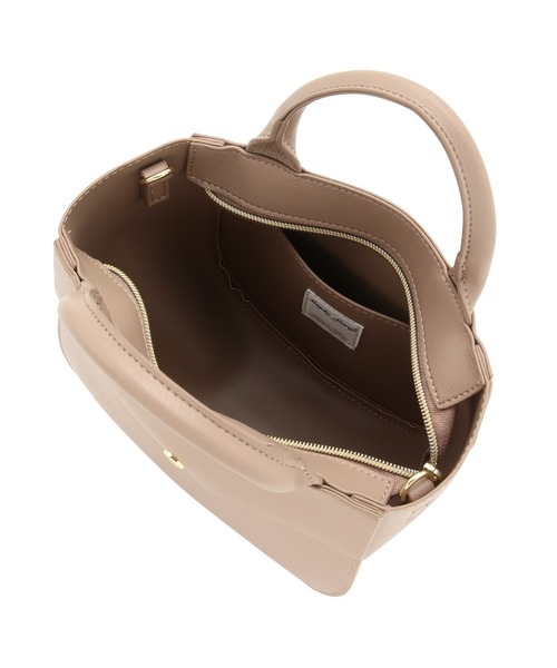 Legato Largo（レガートラルゴ）の「【Legato Largo】かるいかばんミニショルダーバッグ（ショルダーバッグ・レディース・キナリ/ベージュ系その他/ブラック・FREE）」の14枚目の写真