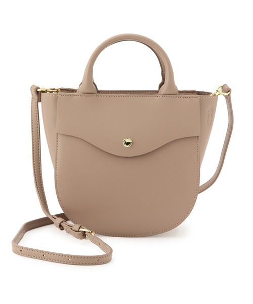 Legato Largo（レガートラルゴ）の「【Legato Largo】かるいかばんミニショルダーバッグ（ショルダーバッグ・レディース・キナリ/ベージュ系その他/ブラック・FREE）」の22枚目の写真