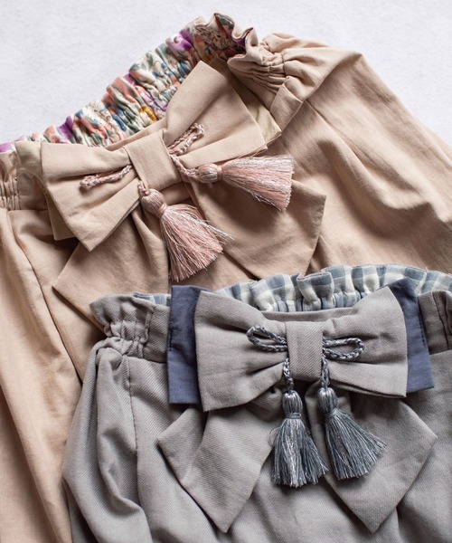 mocmof(モクモフ)の「おめかし袴セット(ロンパース・キッズ・ブラック/ピンク/グレー/ブルー・70-90cm/70-80cm)」の10枚目の写真