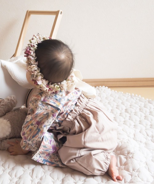 mocmof(モクモフ)の「おめかし袴セット(ロンパース・キッズ・ブラック/ピンク/グレー/ブルー・70-90cm/70-80cm)」の13枚目の写真