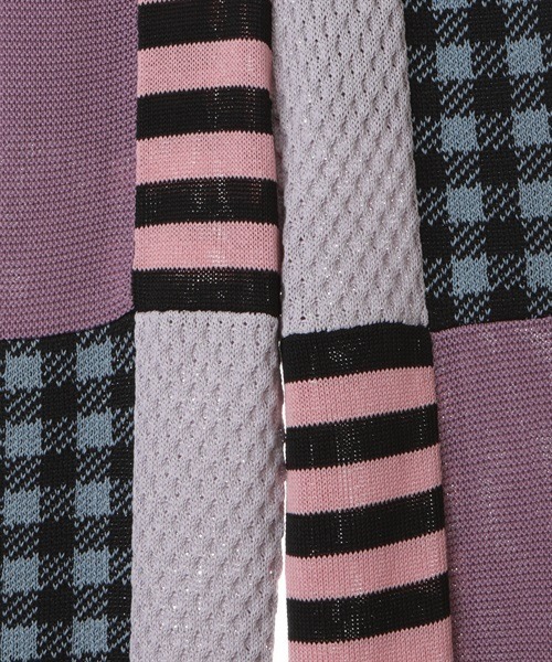 Candy Stripper(キャンディストリッパー)の「COVERED WITH PATTERNS KNIT パンツ(その他パンツ・レディース・カーキ/パープル/ブラック・2)」の7枚目の写真