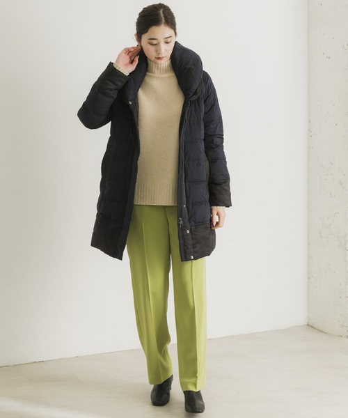 YOSOOU（ヨソオウ）の「YOSOOU　TWO PIECE COLLAR COAT（ダウンジャケット/コート・レディース・ネイビー・2/3）」の21枚目の写真