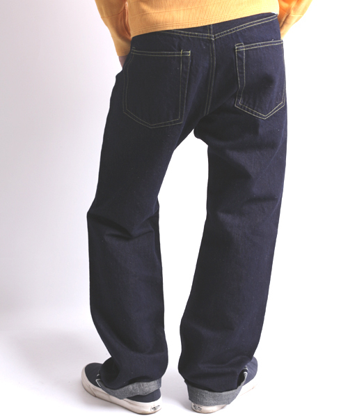 Denime（ドゥニーム）の「【Made in Japan】LINEN MIX 5P DENIM PANTS/リネンワイドデニムパンツ（デニムパンツ・メンズ・インディゴブルー・LARGE/MEDIUM/SMALL）」の9枚目の写真