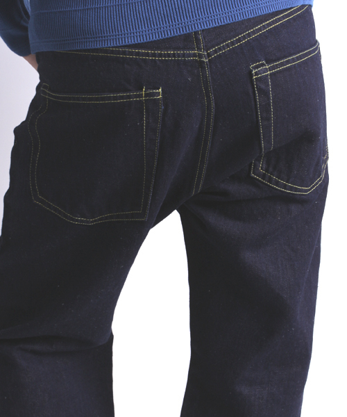 Denime（ドゥニーム）の「【Made in Japan】LINEN MIX 5P DENIM PANTS/リネンワイドデニムパンツ（デニムパンツ・メンズ・インディゴブルー・LARGE/MEDIUM/SMALL）」の13枚目の写真