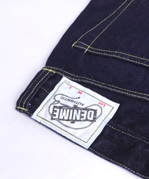 Denime（ドゥニーム）の「【Made in Japan】LINEN MIX 5P DENIM PANTS/リネンワイドデニムパンツ（デニムパンツ・メンズ・インディゴブルー・LARGE/MEDIUM/SMALL）」の2枚目の写真