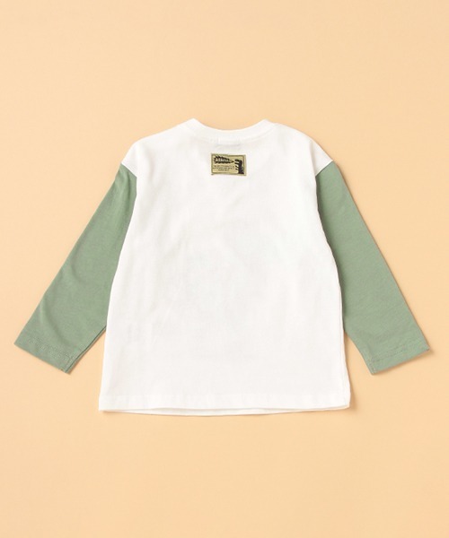 kladskap(クレードスコープ)の「アウトドアザウルス長袖Tシャツ(Tシャツ/カットソー・キッズ・オフホワイト/ネイビー・120cm/80cm/110cm/100cm/130cm/90cm)」の8枚目の写真