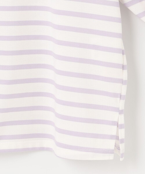 ANY SIS(エニィスィス)の「【洗える】パフスリーブボーダー カットソー(Tシャツ/カットソー・レディース・ベージュ系2/ライラック系2/ブラック系2・2)」の13枚目の写真