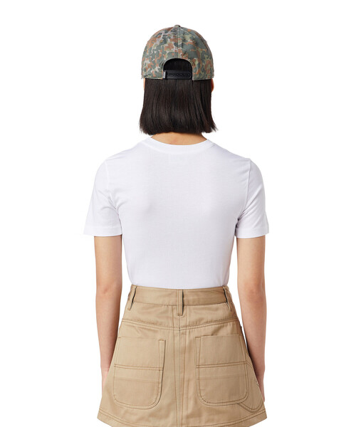 DIESEL（ディーゼル）の「レディース Tシャツ 半袖 クルーネック レギュラーフィット ロゴ（Tシャツ/カットソー・レディース・ホワイト/ブラック・SMALL/MEDIUM/LARGE/X-SMALL）」の11枚目の写真