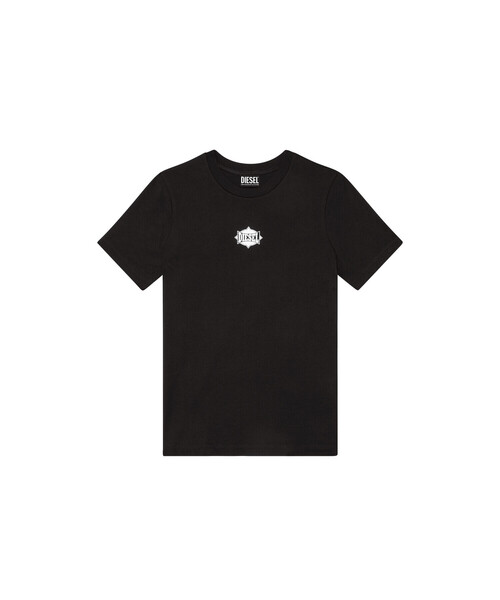 DIESEL（ディーゼル）の「レディース Tシャツ 半袖 クルーネック レギュラーフィット ロゴ（Tシャツ/カットソー・レディース・ホワイト/ブラック・SMALL/MEDIUM/LARGE/X-SMALL）」の22枚目の写真