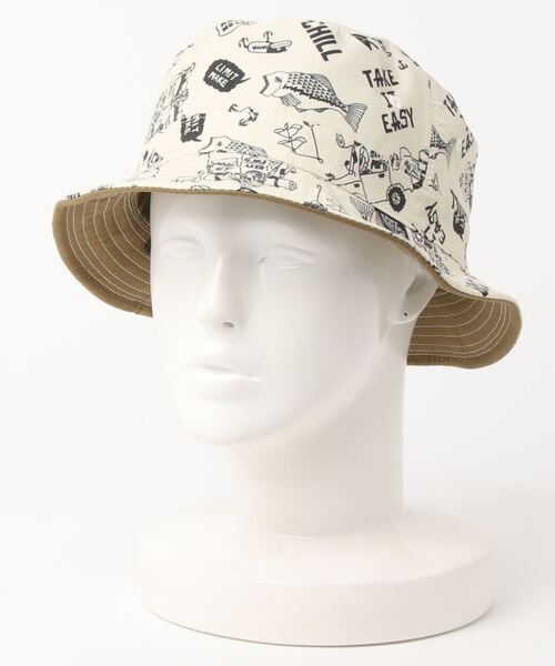 KRIFF MAYER（クリフメイヤー）の「ClefコラボRevバケットHAT（ハット・メンズ・ブラック/ベージュ/ブルー・FREE）」の6枚目の写真