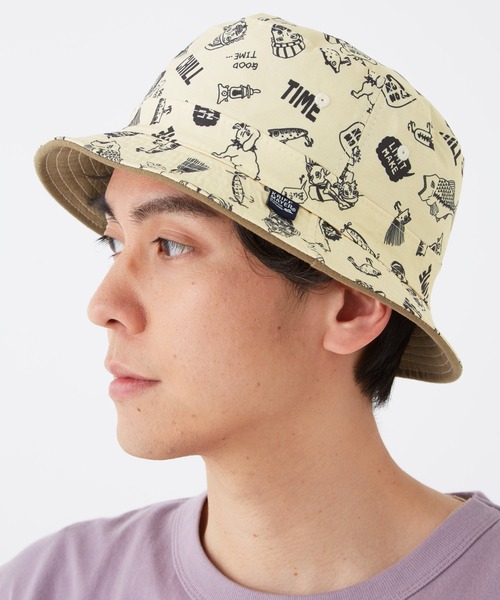 KRIFF MAYER（クリフメイヤー）の「ClefコラボRevバケットHAT（ハット・メンズ・ブラック/ベージュ/ブルー・FREE）」の20枚目の写真