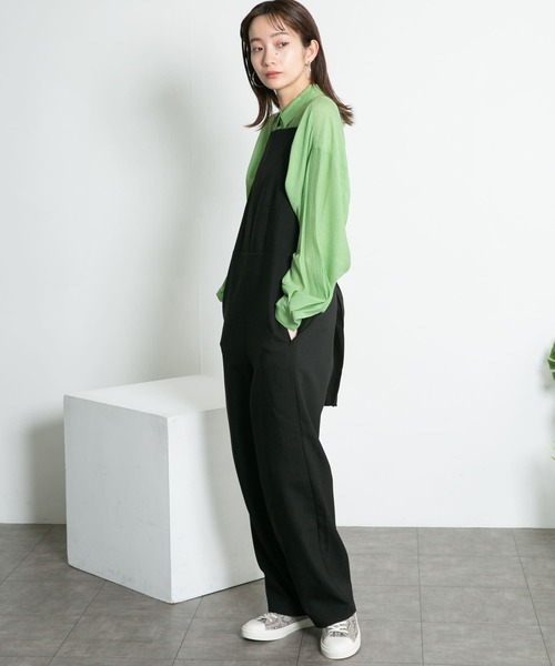 KBF（ケイビーエフ）の「BACKリボンサロペット（サロペット/オーバーオール・レディース・ブラック/ブラウン系その他/ベージュ系その他・ONE）」の17枚目の写真