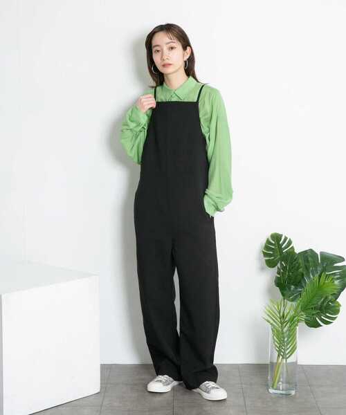 KBF（ケイビーエフ）の「BACKリボンサロペット（サロペット/オーバーオール・レディース・ブラック/ブラウン系その他/ベージュ系その他・ONE）」の21枚目の写真