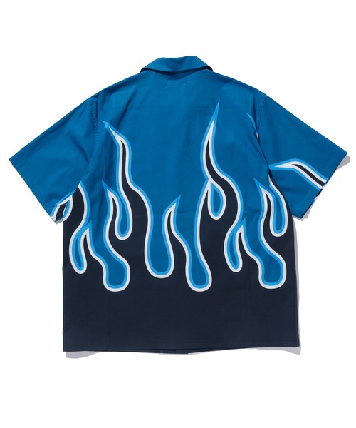 XLARGE（エクストララージ）の「FLAME S/S SHIRT /ファイヤー 開襟