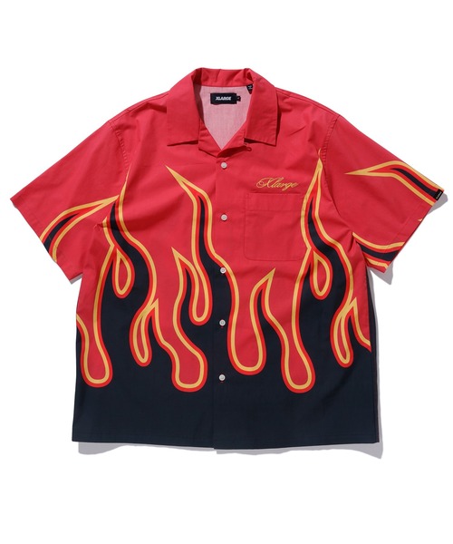 XLARGE（エクストララージ）の「FLAME S/S SHIRT /ファイヤー 開襟