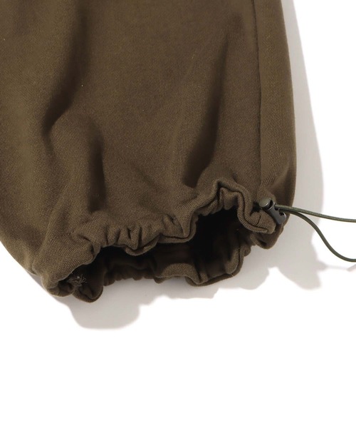 atmos pink(アトモスピンク)の「atmos pink 配色オーバーサイズスウェットパンツ(スウェットパンツ・レディース・ブラック/グレー/カーキ・FREE)」の7枚目の写真