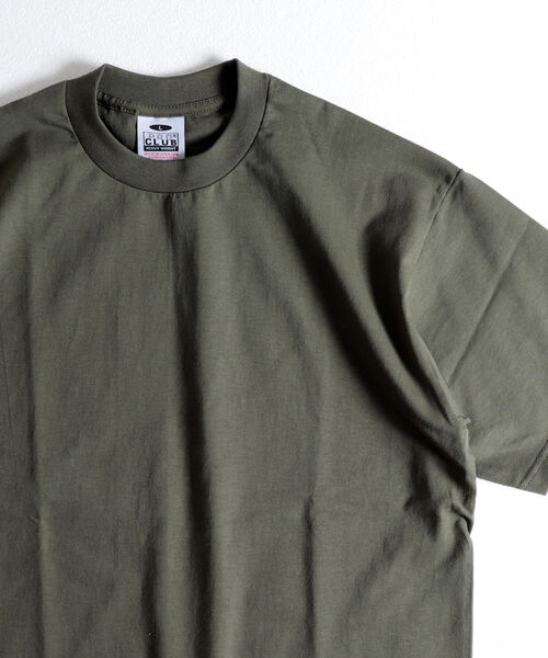 PRO CLUB （プロクラブ）の「【PRO CLUB/プロクラブ】6.5オンス ヘビーウエイト ビッグシルエットクルーネックTシャツ（Tシャツ/カットソー・メンズ・ホワイト/チャコールグレー/ブラック/ベージュ/グレー/オリーブ/グリーン・LARGE/X-LARGE）」の6枚目の写真