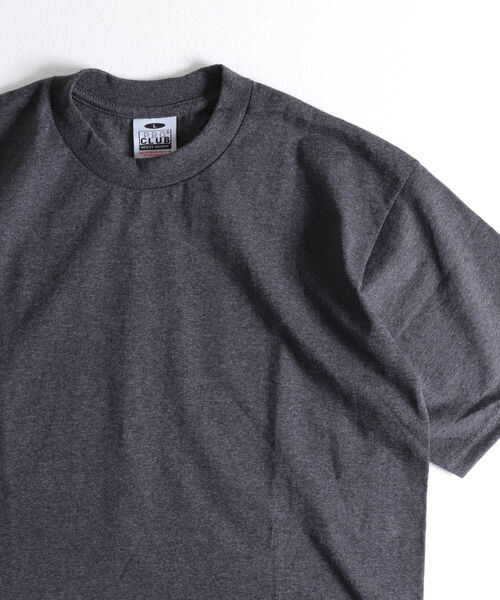 PRO CLUB （プロクラブ）の「【PRO CLUB/プロクラブ】6.5オンス ヘビーウエイト ビッグシルエットクルーネックTシャツ（Tシャツ/カットソー・メンズ・ホワイト/チャコールグレー/ブラック/ベージュ/グレー/オリーブ/グリーン・LARGE/X-LARGE）」の3枚目の写真