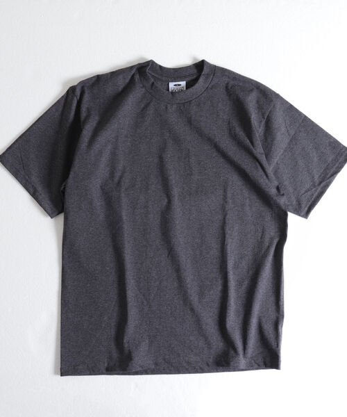 PRO CLUB （プロクラブ）の「【PRO CLUB/プロクラブ】6.5オンス ヘビーウエイト ビッグシルエットクルーネックTシャツ（Tシャツ/カットソー・メンズ・ホワイト/チャコールグレー/ブラック/ベージュ/グレー/オリーブ/グリーン・LARGE/X-LARGE）」の8枚目の写真