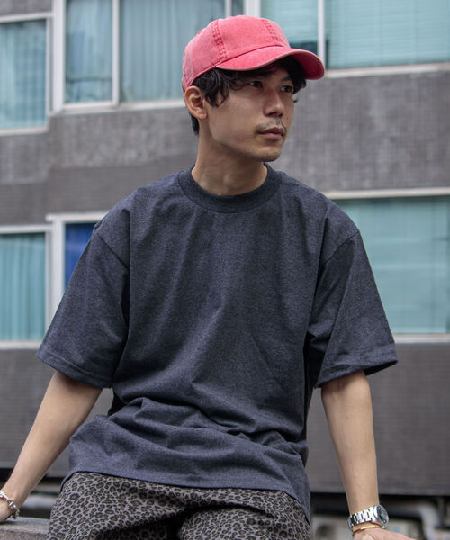 PRO CLUB （プロクラブ）の「【PRO CLUB/プロクラブ】6.5オンス ヘビーウエイト ビッグシルエットクルーネックTシャツ（Tシャツ/カットソー・メンズ・ホワイト/チャコールグレー/ブラック/ベージュ/グレー/オリーブ/グリーン・LARGE/X-LARGE）」の18枚目の写真