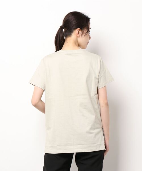 STYLEBLOCK(スタイルブロック)の「CPB天竺Tシャツ(Tシャツ/カットソー・レディース・モカ/ライトベージュ/オフホワイト/オリーブ/ブラック・M)」の7枚目の写真