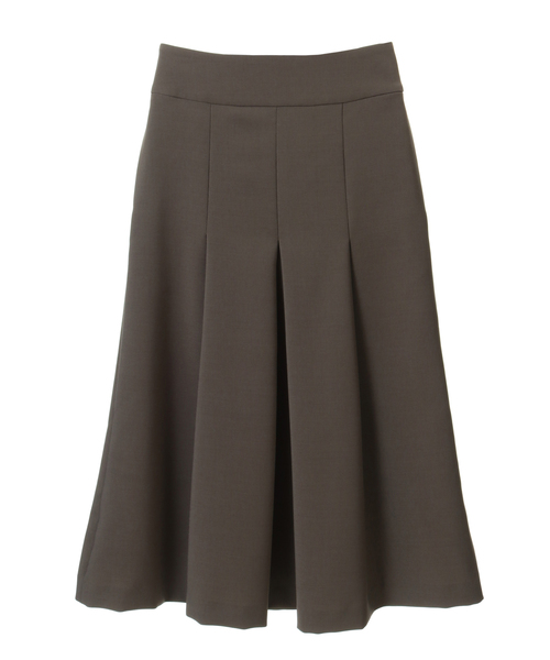 Tiara（ティアラ）の「タックラインスカート（スカート・レディース・モカ/ブルー/ブラック・S/M）」の2枚目の写真