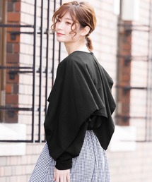 綿100%レイヤード長袖Tシャツ