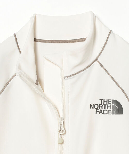 こども ビームス（コドモビームス）の「THE NORTH FACE / ロングスリーブ サンシェイド フルジップ ジャケット 22（110～150cm）（ラッシュガード・キッズ・ネイビー/オフホワイト・110/120/130/140/150）」の4枚目の写真